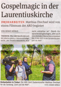 Pressebericht: Rüsselsheimer Echo über die ARD-Dokumentation der Zauberkünstler