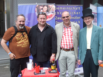 Gemeinschaft christlicher Zauberkünstler Deutschland e.V. beil Christustag 2014 in Stuttgart