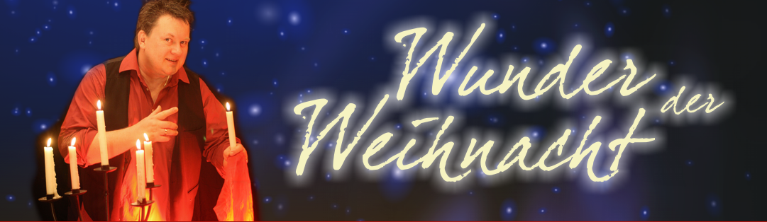 Magisches Weihnachtsprogramm "Wunder der Weihnacht" von Zauberkünstler Matthias Drechsel - Zauberer